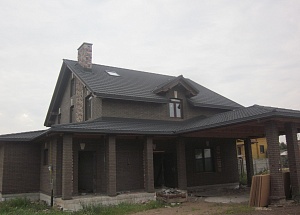 Кровля из композитной черепицы